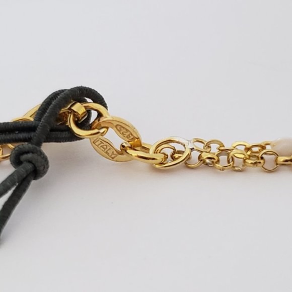 Argento Vivo Sterling Silver Layered Star Bead Chain Necklace - Picture 4 of 4